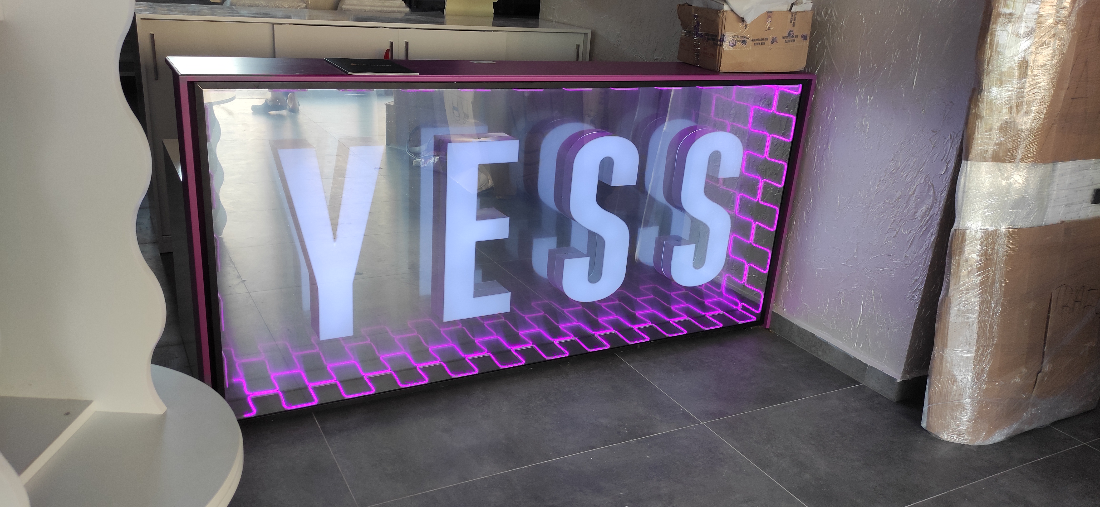 3D Profilbuchstaben mit LED Beleuchtung